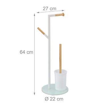 Набір для чищення унітазу Relaxdays з 2 змінними насадками