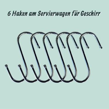 Візок кухонний Relaxdays, 3 ящики