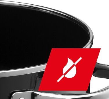 Набір каструль Silit Elegance Line Induktion, 4 шт., Silargan, чорний, без нікелю