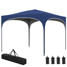 HOMCOM Tote Bag & Sandbag Oxford blue зі сталевим посиленням, ідеально підходить для активного відпочинку та спорту