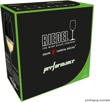 Набір келихів Riedel Performance Syrah/Sauvignon Blanc, 2 шт, кришталеве скло, преміум-якість, машинне виробництво