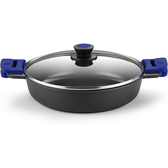 BRA Advanced Набір посуду алюмінієвий литий антипригарний 5 предметів для всіх плит, включаючи індукційні