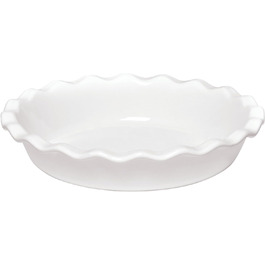 Кругла форма для пирога 26 см біла Еміль Анрі