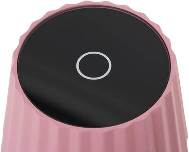 Lindby LED акумуляторна бездротова настільна лампа з датчиком дотику, рожева, IP54 (для внутрішнього та зовнішнього використання)
