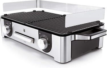 Електрогриль WMF Lono Master Grill 50x28 см з двома зонами нагріву, нержавіюча сталь, для барбекю