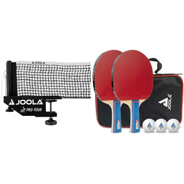 Унісекс-набір для настільного тенісу для дорослих Pro Tour, чорний, комплект 152 см з набором для настільного тенісу Duo