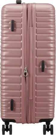 Набір валіз American Tourister Aerotech (3 шт.) - ручна поклажа, середній, великий, розширюваний, з TSA-замком, блакитний/рожевий (металік)