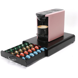 Тримач для капсул кави Cafissimo, металевий, чорний (40 капсул)