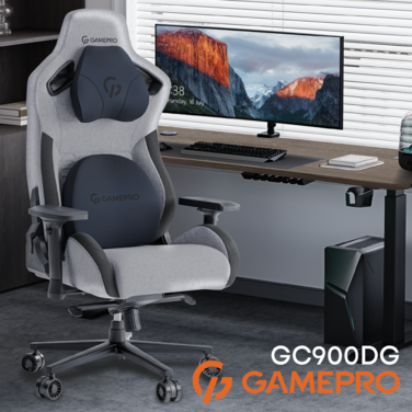 Крісло ігрове GamePro GC900DG Fabric Dark Grey