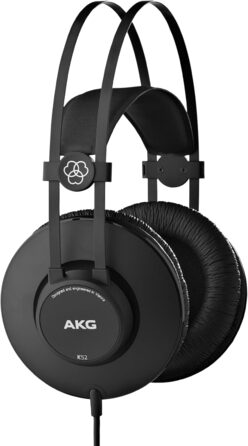 Навушники для моніторингу AKG K92, закриті, світлі, чорні, (одинарні, K52)