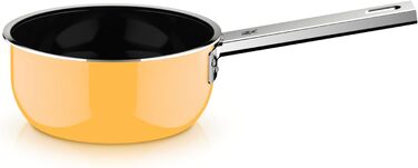 Набір каструль WMF Fusiontec Mineral Pro, 4 шт., індукційні, нержавіюча сталь, Mango Yellow, Made in Germany