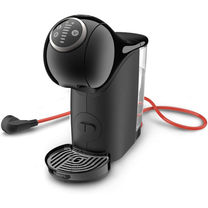 Кавомашина NESCAFÉ Dolce Gusto Krups Genio S PLUS KP3408, автоматична, для еспресо та капсул, чорна
