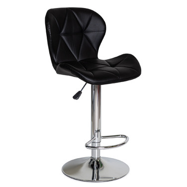 Кресло Hommex Martini Black (арт. H-445 Black/Сhrome base)