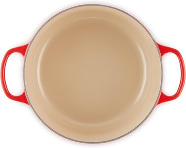 Каструля Le Creuset Signature з чавуну, Ø 26 см, 5,3 л, Червоний (Kirschrot)