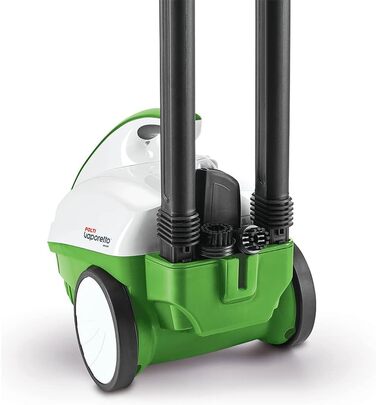 Пароочисник Polti Vaporetto Smart 35 MOP зі щітковою силою випаровування, 3,5 бар, вбиває та усуває 99,99* вірусів, мікробів та бактерій Зелений/Білий