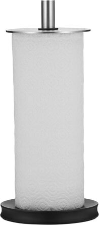 Тримач для паперових рушників WMF Depot вертикальний, 32 см, нержавіюча сталь Cromargan, з силіконовими ніжками, підходить для посудомийки