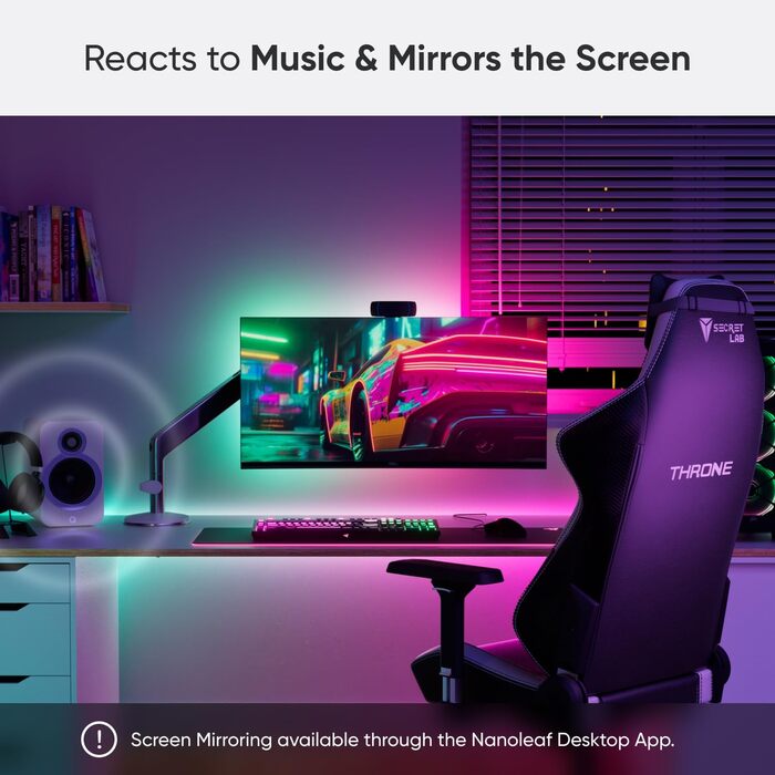 Nanoleaf String Lights Outdoor IP44 | 25 метрів, 300 LED, 18W, 220-240VAC, EU | Рядок світлодіодів для декорування