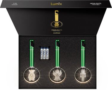 Krinner Lumix Highlights LED-табличка з акрилу, mystic green, 76010