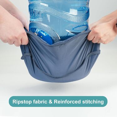 Набір компресійних органайзерів для валізи та рюкзака ECOHUB, 5 предметів, синій