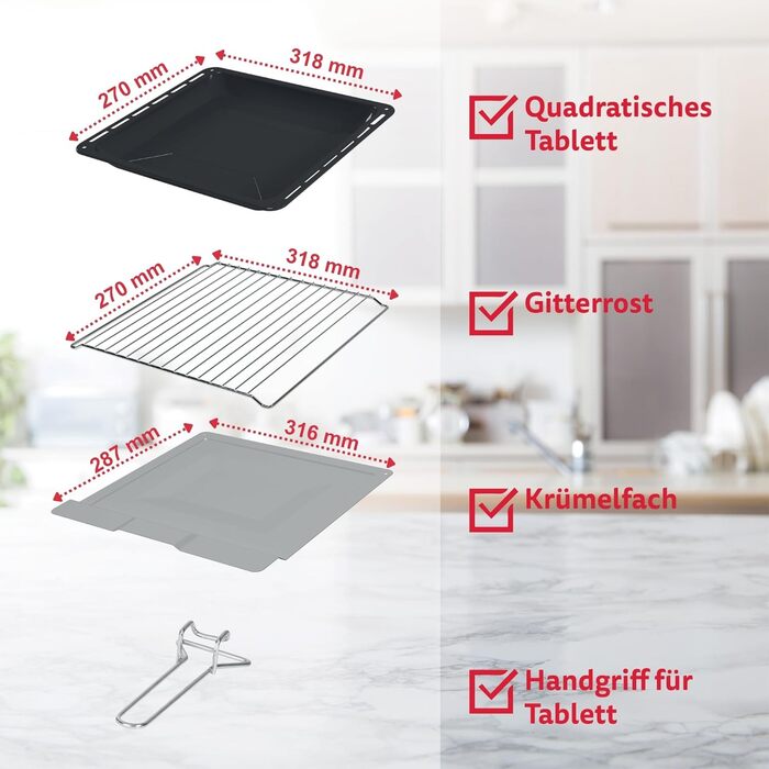 Міні-піч ICQN 20L з конвекцією, грилем та таймером, 1500W, IQ M2051R02N