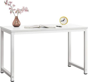 Письмовий стіл Herning White Офісний стіл з регулюванням висоти 75x120x60 см Стіл Комп'ютерний стіл Робочий стіл Стіл для ПК
