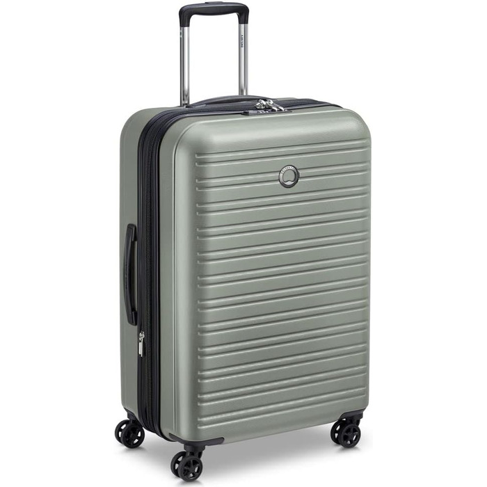 Розширювана валіза салону tarrer - 55x35x30 см - 51 літр - - (Розширюваний футляр, M, Green), 2.0 -