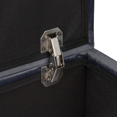 Relaxdays М'який пуф з місцем для зберігання