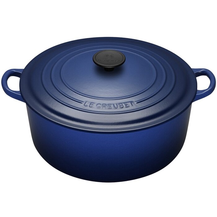 Каструля / сковорода 30 см, синя Le Creuset