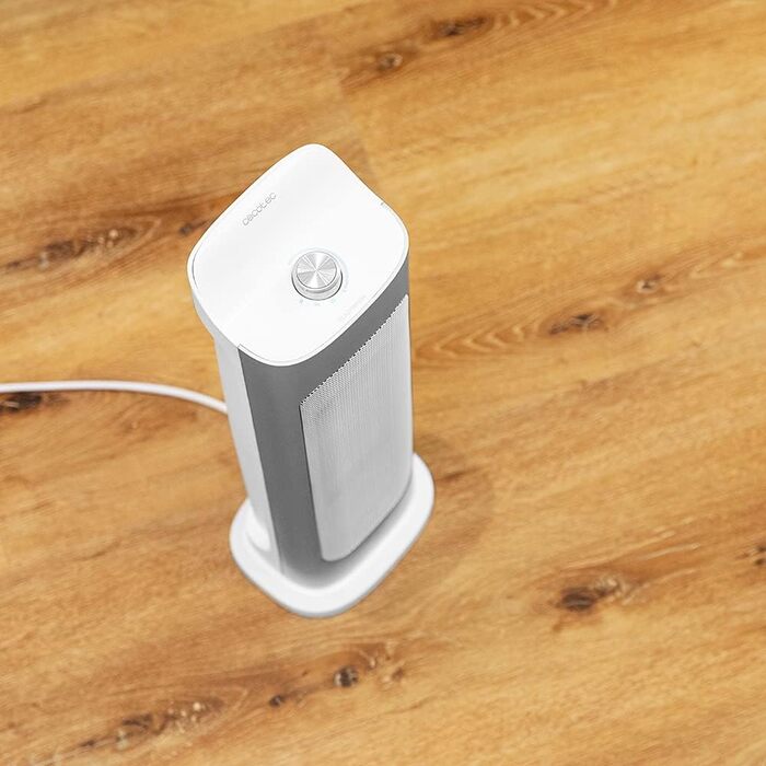 Керамичний обігрівач Cecotec Ready Warm 10100 Smart Ceramic: 2200W, LED, 3 режими, термостат, захист від перекидання та перегріву, осциляція, білий