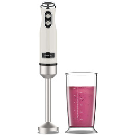 Міксер ручний Cecotec Retro Power Retro 1200MAX, 1200W, 0.5л, бежевий, вінтажний дизайн