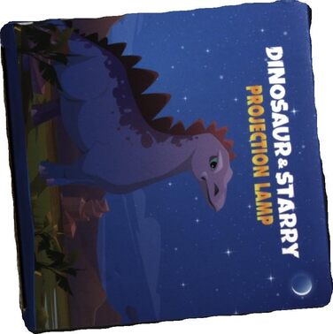 Нічник та проектор Tesoyzii Dino, подарунок для хлопчиків 2-8 років (чорний)