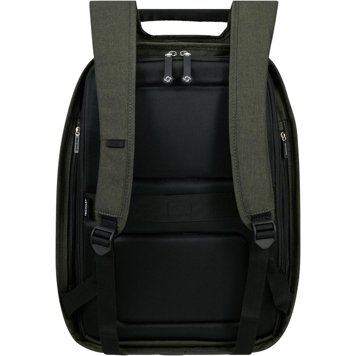 Рюкзак для ноутбука Samsonite Securipak 15.6', 44 см, 17 л, сірий/зелений