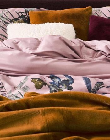 Комплект постільної білизни ESSENZA Home, Eleanor рожевий, двоспальний