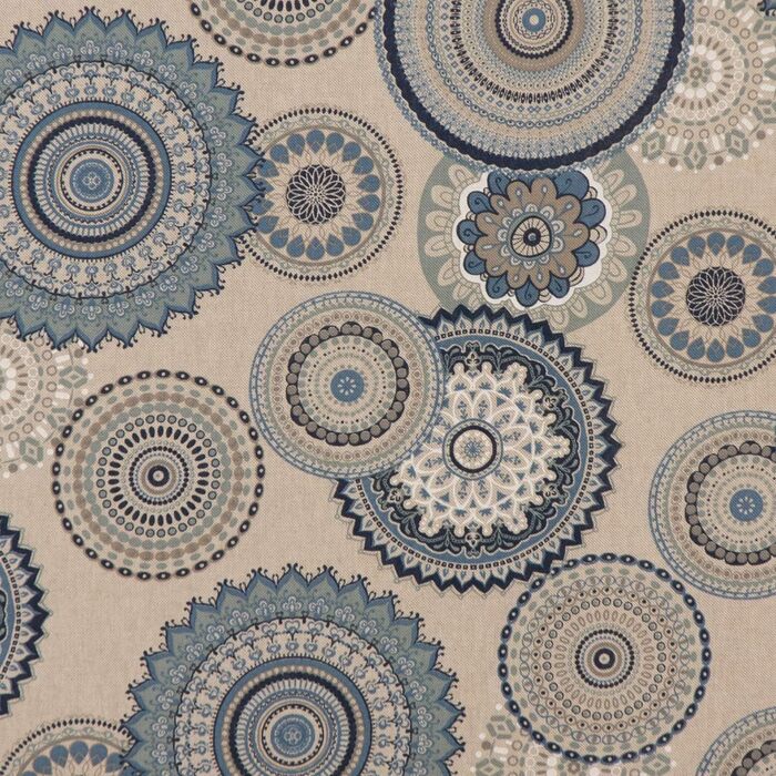 Наволочка на подушку mandalas nature синя (30x50см)