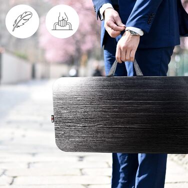 Підставка для ноутбука Duronic, ергономічна, з подушкою, для роботи в ліжку, на дивані, в авто (Dml412)