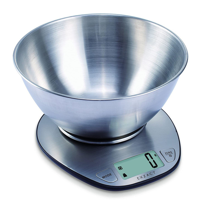 Чудові цифрові кухонні ваги з нержавіючої сталі-електронні ваги для приготування їжі зі знімною чашею для випічки і приготування їжі-функція тари