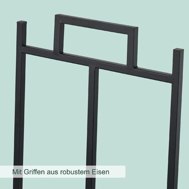 Підставка для дров Relaxdays складна металева