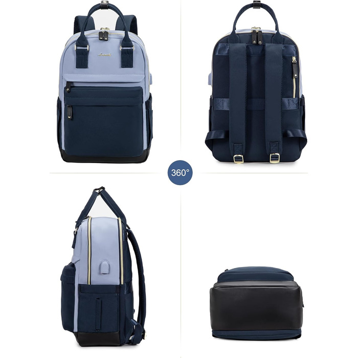 LOVEVOOK Рюкзак для жінок, рюкзак для ноутбука, рюкзак-рюкзак для подорожей, водонепроникний, сумка для роботи, рюкзак для жінок, велика шкільна сумка для підлітків, елегантний для школи, університету, подорожей, роботи, офісу, бежевий, хакі (15,6 дюймів,