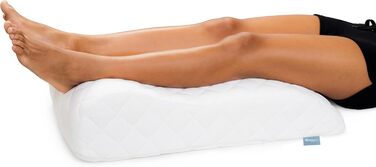 Подушка для підйому ніг XDREAM | Ергономічна, знімний чохол, сертифікат Öko-Tex, сіра