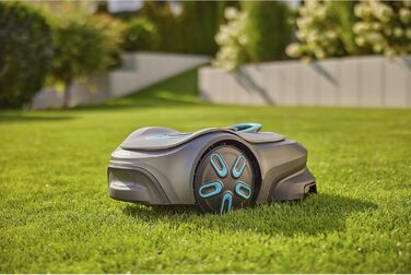 Робот-газонокосачка Gardena Smart Sileno max 1500 м², для газонів до 1500 м², LONA Intelligence, Trim-to-Edge, DuoConnect, тиха робота, керування через додаток