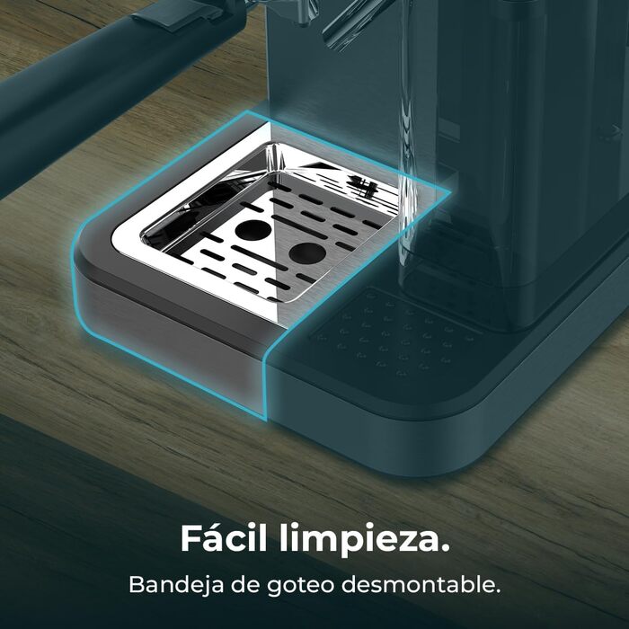 Еспресо-машина Cecotec Power Espresso 20: еспресо, капучино, холодний лате, 20 бар, професійна якість