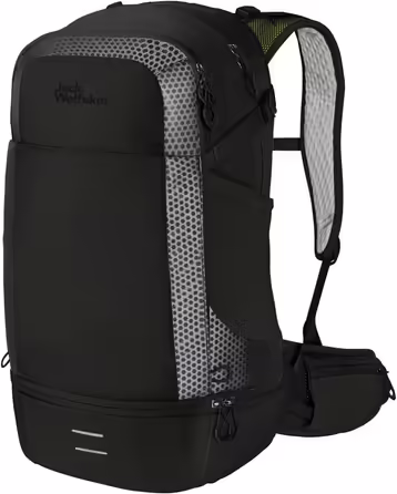 Рюкзак для велосипедистів Jack Wolfskin Moab Jam Pro 30.5, унісекс, чорний, універсальний розмір