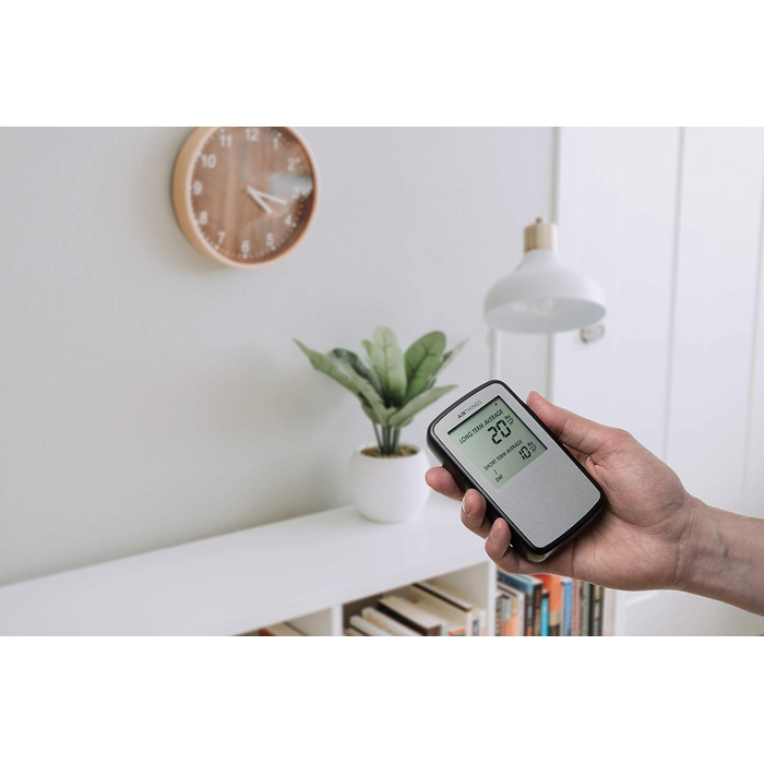 Радон-детектор Airthings 325 Corentium Home 2: портативний, з Bluetooth, датчики вологості та температури