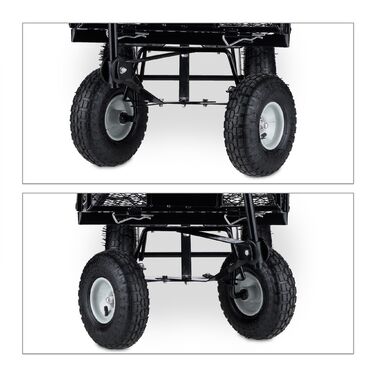 Висока садо́ва теле́жка Relaxdays