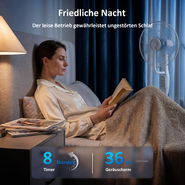 Підлоговий вентилятор з функцією зволоження, осциляція 70°, 3 швидкості, 3 режими, резервуар для води 3,5 л, білий