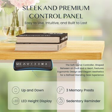 Регульований за висотою стіл FLEXISPOT 160x80 см, білий, електричний, з подвійним мотором, 160 кг, 3-секційний