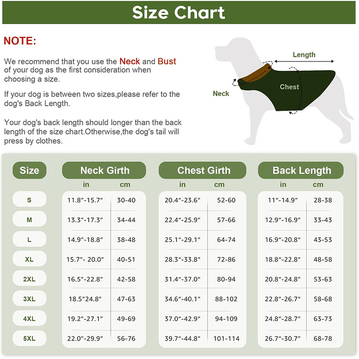 Зимове пальто для собак IREENUO, водонепроникна зимова куртка для собак середнього і великого розміру, тепла зимова куртка для собак з регульованим поясом і захистом живота, зимове пальто для собак на осінь-зиму (зелений, M) зелений M