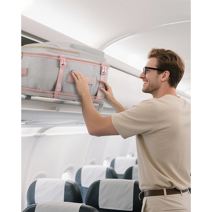 Чорний дорожній рюкзак OVEVOOK для ноутбука 17.3