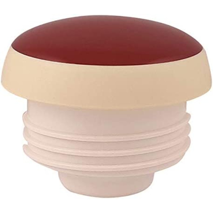 Термос Helios Wave, 1,5 л, пластик, білий, з кришкою-гвинтом, придатний для миття в посудомийній машині