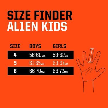 Дитячі воротарські рукавички T1TAN - дитячі футбольні рукавички - Професіонали майбутнього-різні розміри і кольори Alien Black Energy Junior 2.0 6